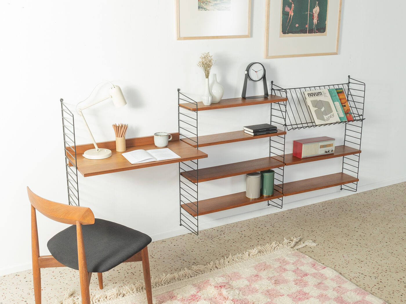 1950s Shelving system, Nils Strinning