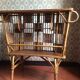 Bar vintage bambou et rotin années 60