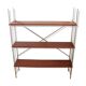 Etagère string métal doré bois