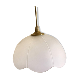 Vintage glass pendant lamp