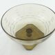 11 Art Deco smoked glass champagne glasses