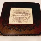 Board Game - Backgammon Set - Vintage - Wood, Ceramic