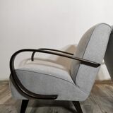 Armchairs by Jindrich Halabala, 1940s, Set of 2