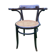 Viennese curved wood armchair FISCHEL circa 1920