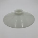 Small white opaline 20 cm