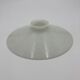 Small white opaline 20 cm
