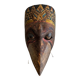 Grand traditional Indonesian mask carved from wood.