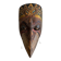 Grand traditional Indonesian mask carved from wood.