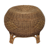 Rattan wicker stool