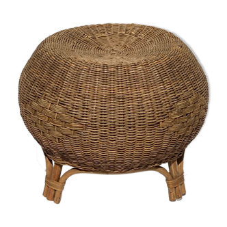 Rattan wicker stool