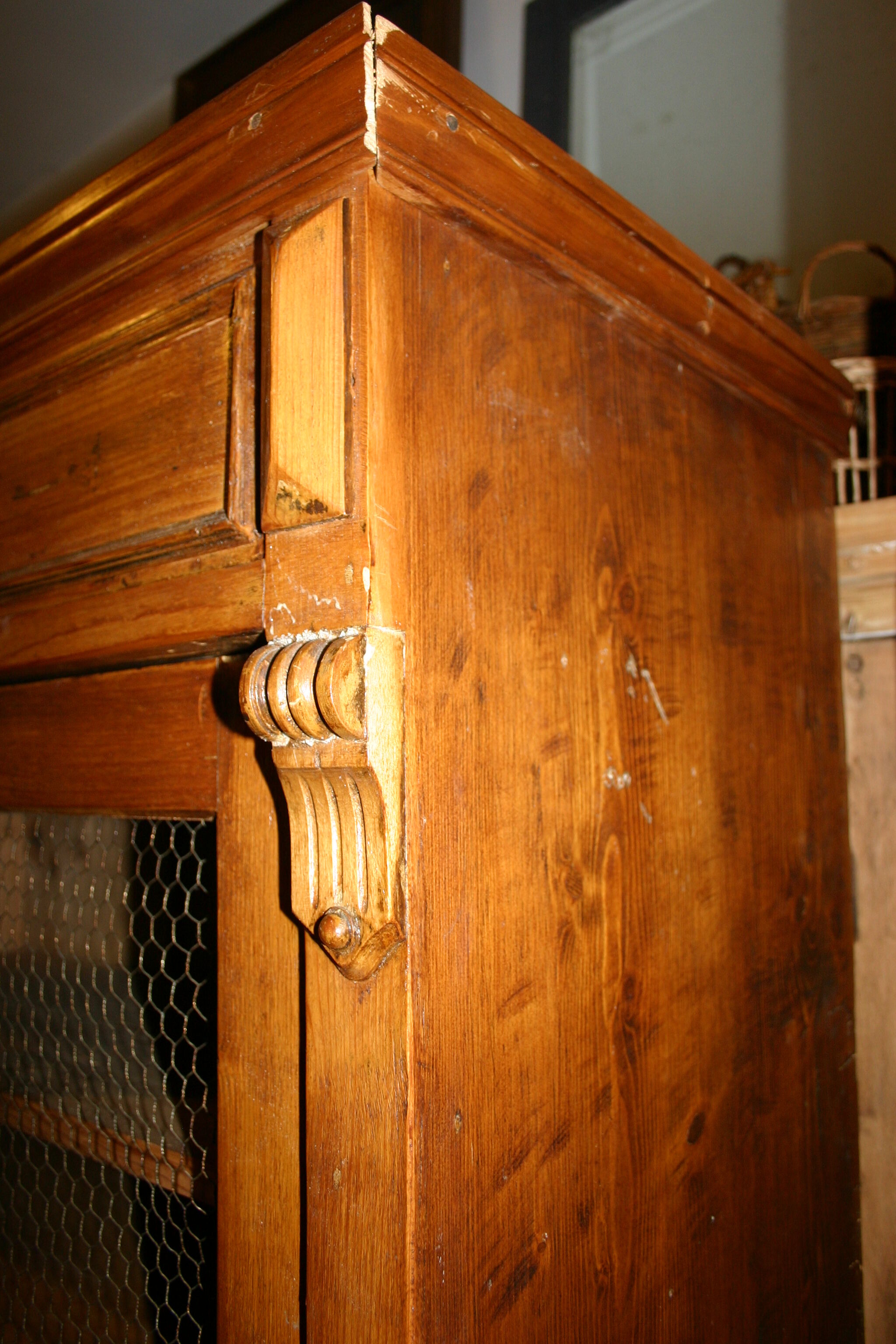 Wardrobe doors barred