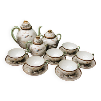 Kutani porcelain tea service, Japan, late 19th century