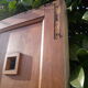 Door 200,6x93,7cm solid oak verso natural old
