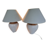 Paire de lampes de table