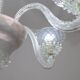 Extraordinary 6 Light Rostrato Murano Glass Chandelier by Barovier & Toso,