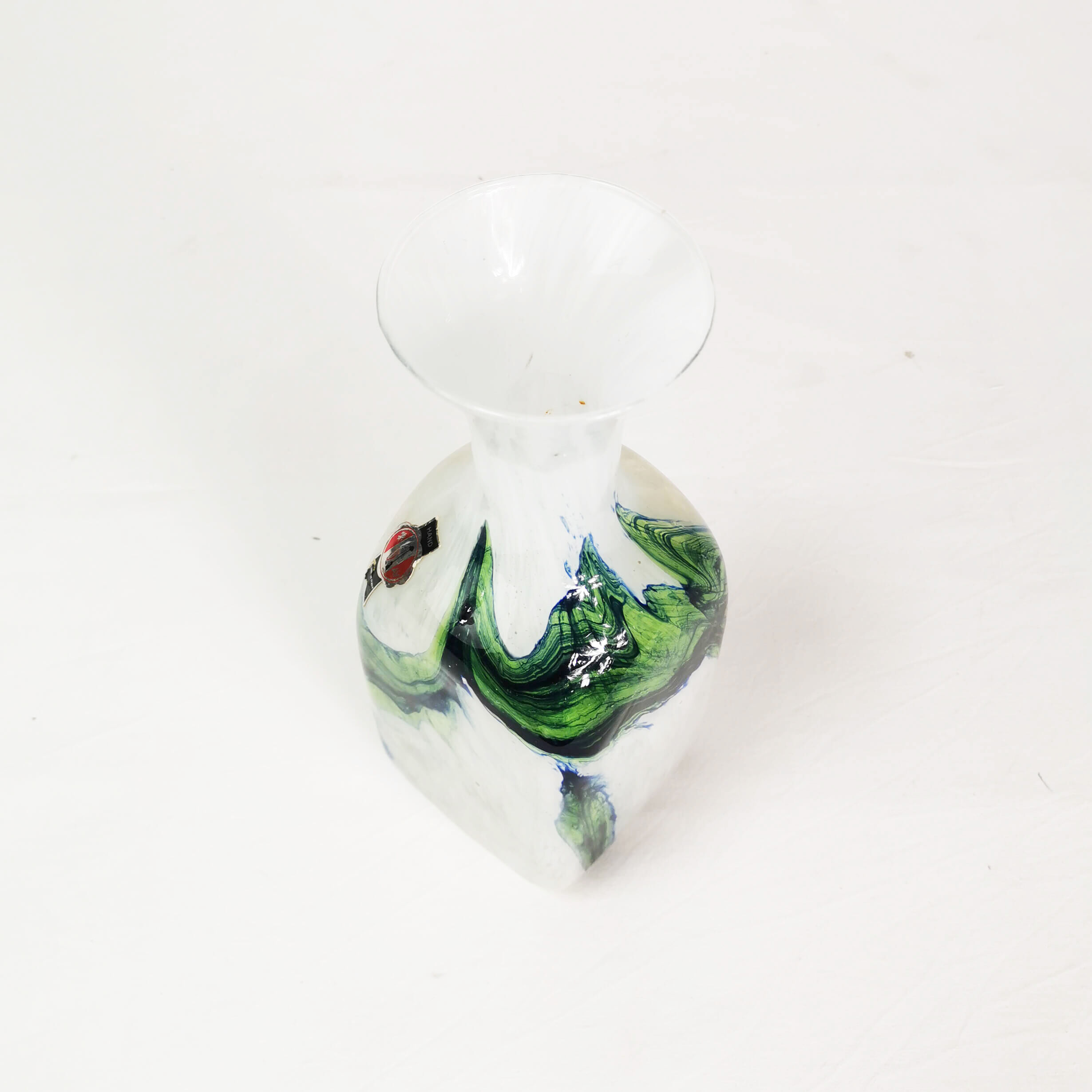 Glass vase, Italy, 1970s