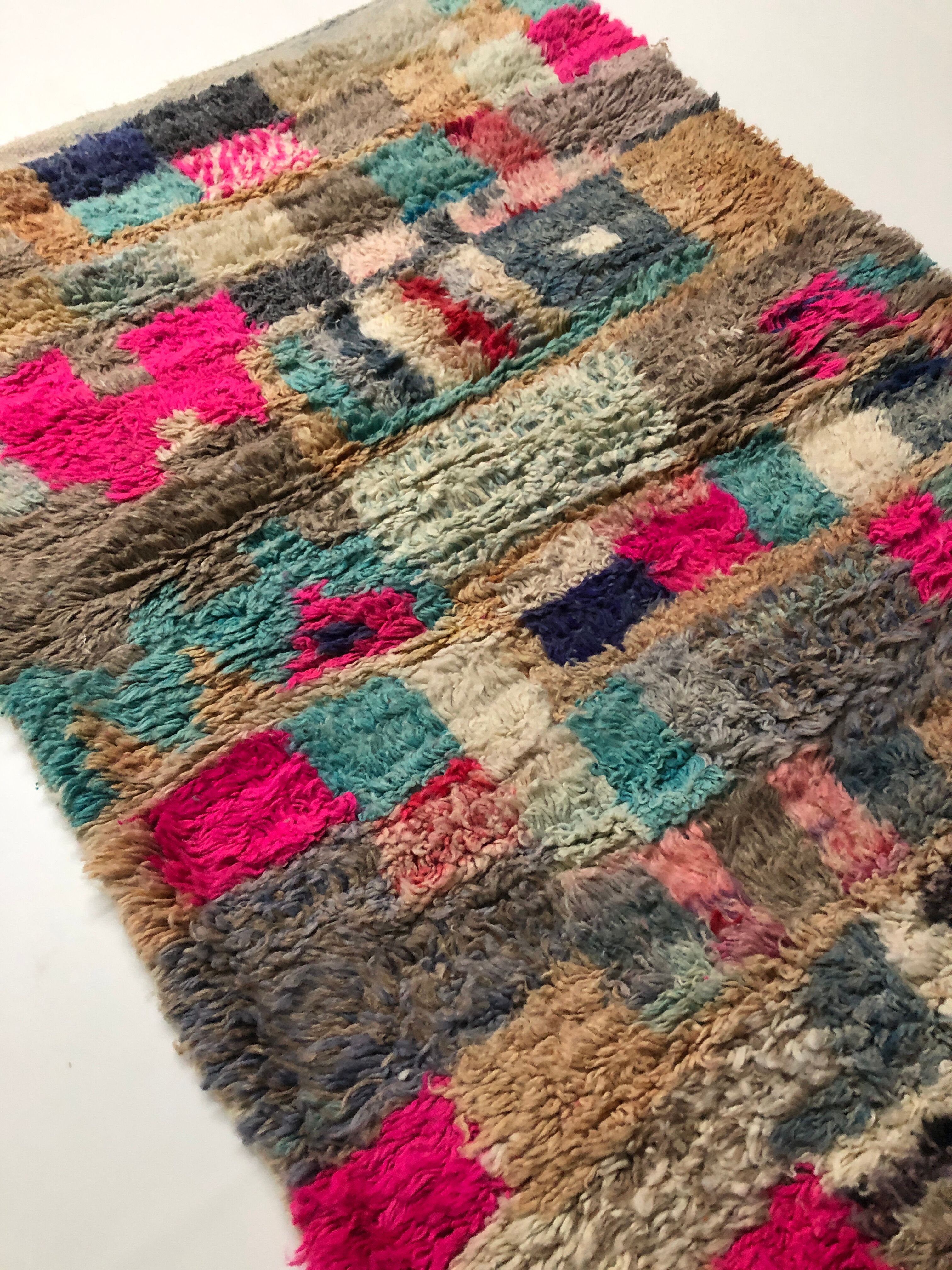 Tapis berbère marocain Boujaad 1,56 x 1,05 m