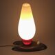 Vintage 1950s Mid Century Modern Bedside Table Light • MCM Atomic Space Age