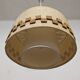 Wool and wood hanging lamp 60/70