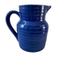 Ancient blue pitcher made in france
