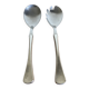 Set de couverts à salade midcentury Denmark Sorensen argent sterling 1959