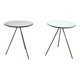Pair of Sparkle coffee tables, Habitat