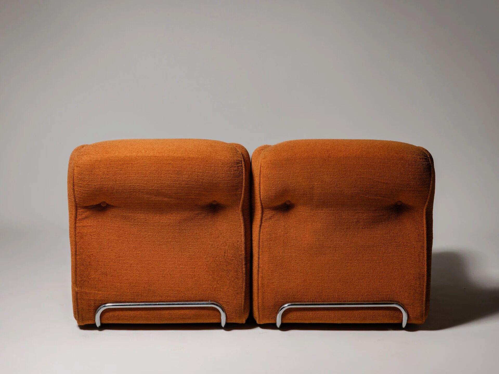 Set of 2 joined elements by Doimo Salotti, Italy 1970s (2 sets available)