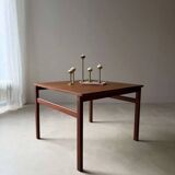 Table basse en teck Alf Svensson années 60 design mid-century