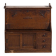 Antique Japanese writing desk with drop leaf – Taishō period, Japan, circa 1920
