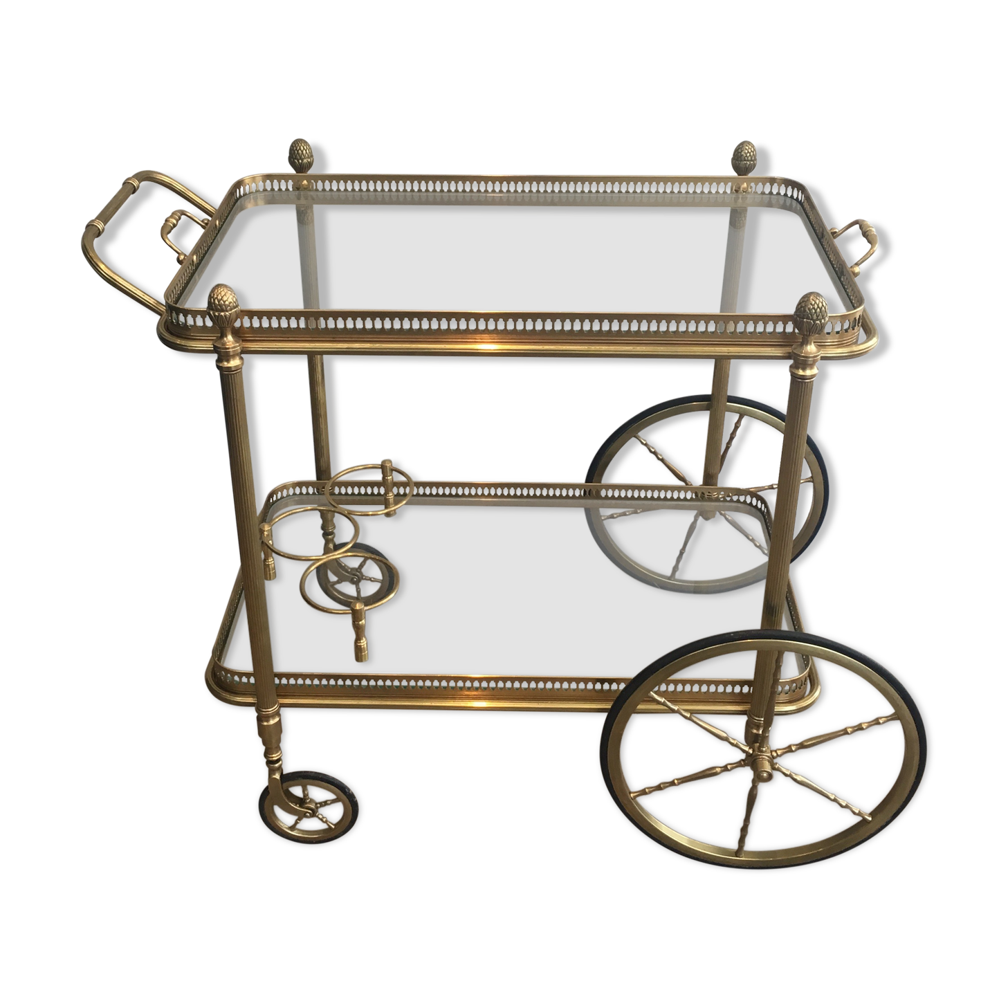 Rolling table neoclassical style