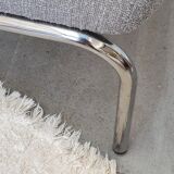 Armchair heater vintage design of the 70s loop