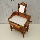 Former vintage bamboo doll hairdresser