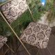 Set of 2 folding vintage chairs