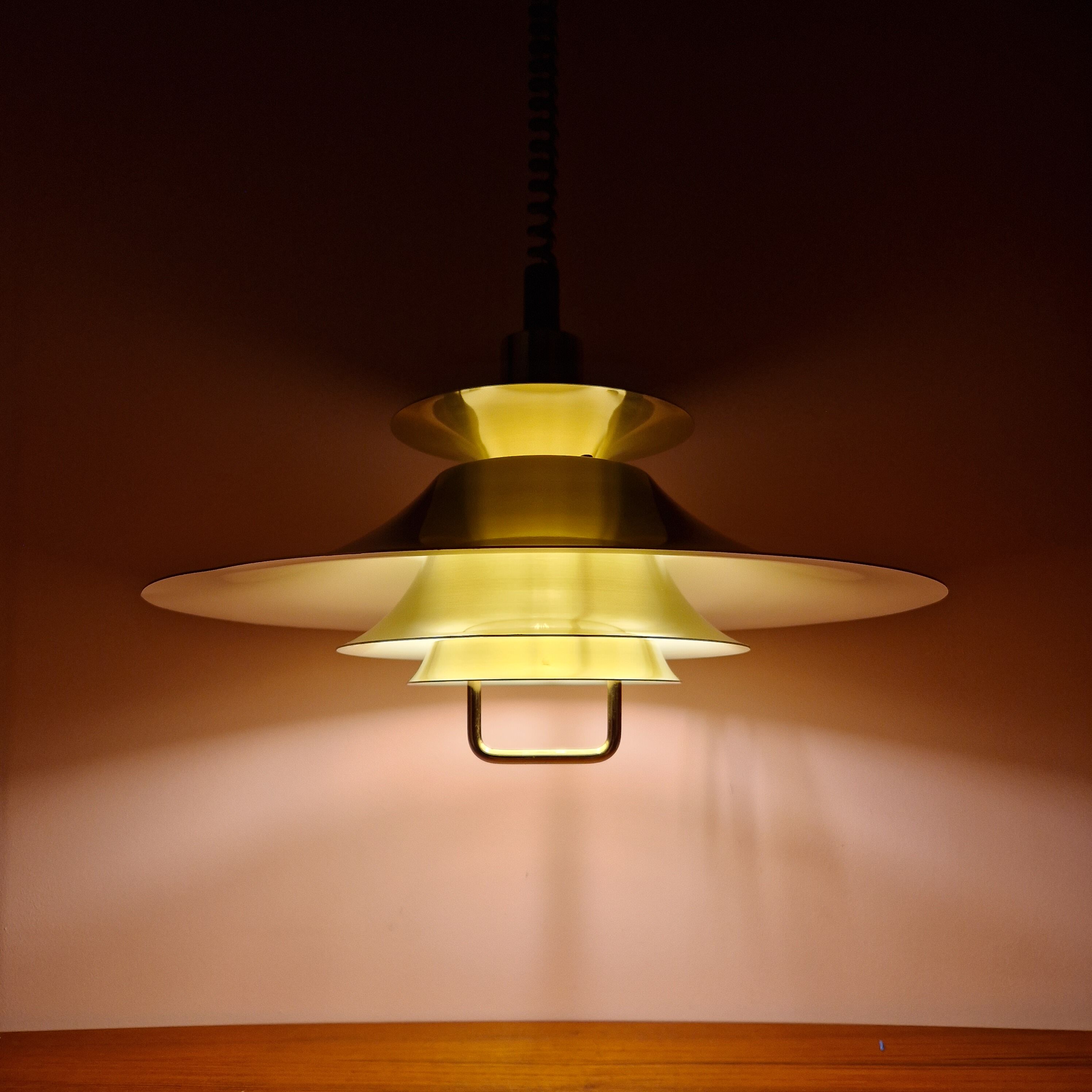 Danish Modern Pendant Lamp from Frandsen, 1970s