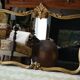Louis XV style mirror in vintage gilded wood 70