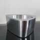 Large Candle Holder / Vintage Photophore IKEA Brushed Aluminium 90s
