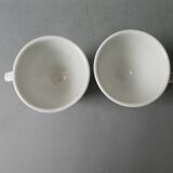 2 brulot cups Napoleon III period, 19th