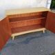 Vintage buffet 2 doors feet compass