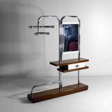 Porte-manteau italien moderniste de l'ère spatiale, années 1960