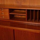 Vintage library | Secretary | Teak | Johannes Sorth