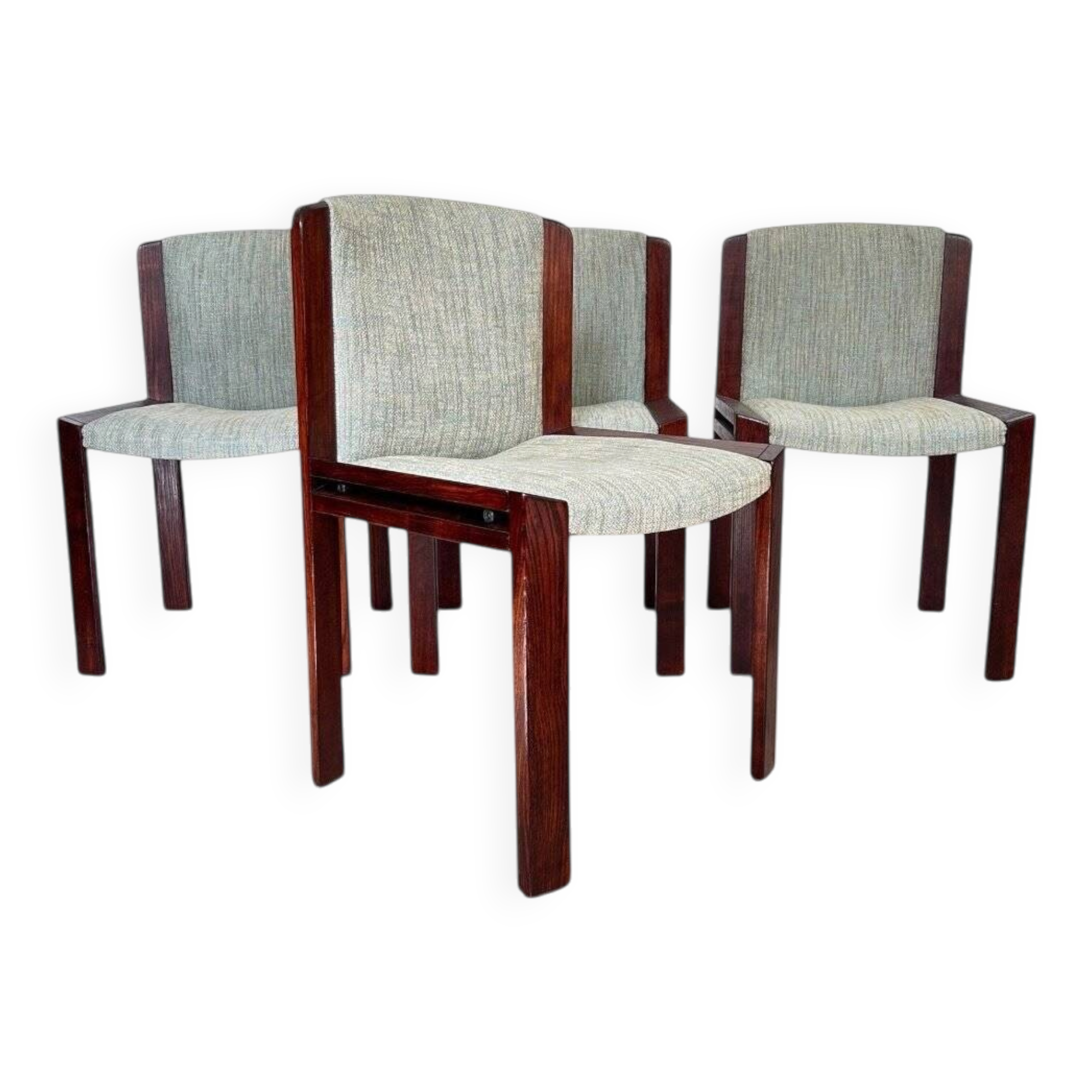 4 Chaises de Joe Colombo x Pozzi Mod.300 1970