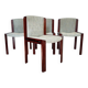 4 Chaises de Joe Colombo x Pozzi Mod.300 1970