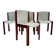 4 Chaises de Joe Colombo x Pozzi Mod.300 1970