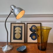 Lampe de bureau industrielle articulée – années 50