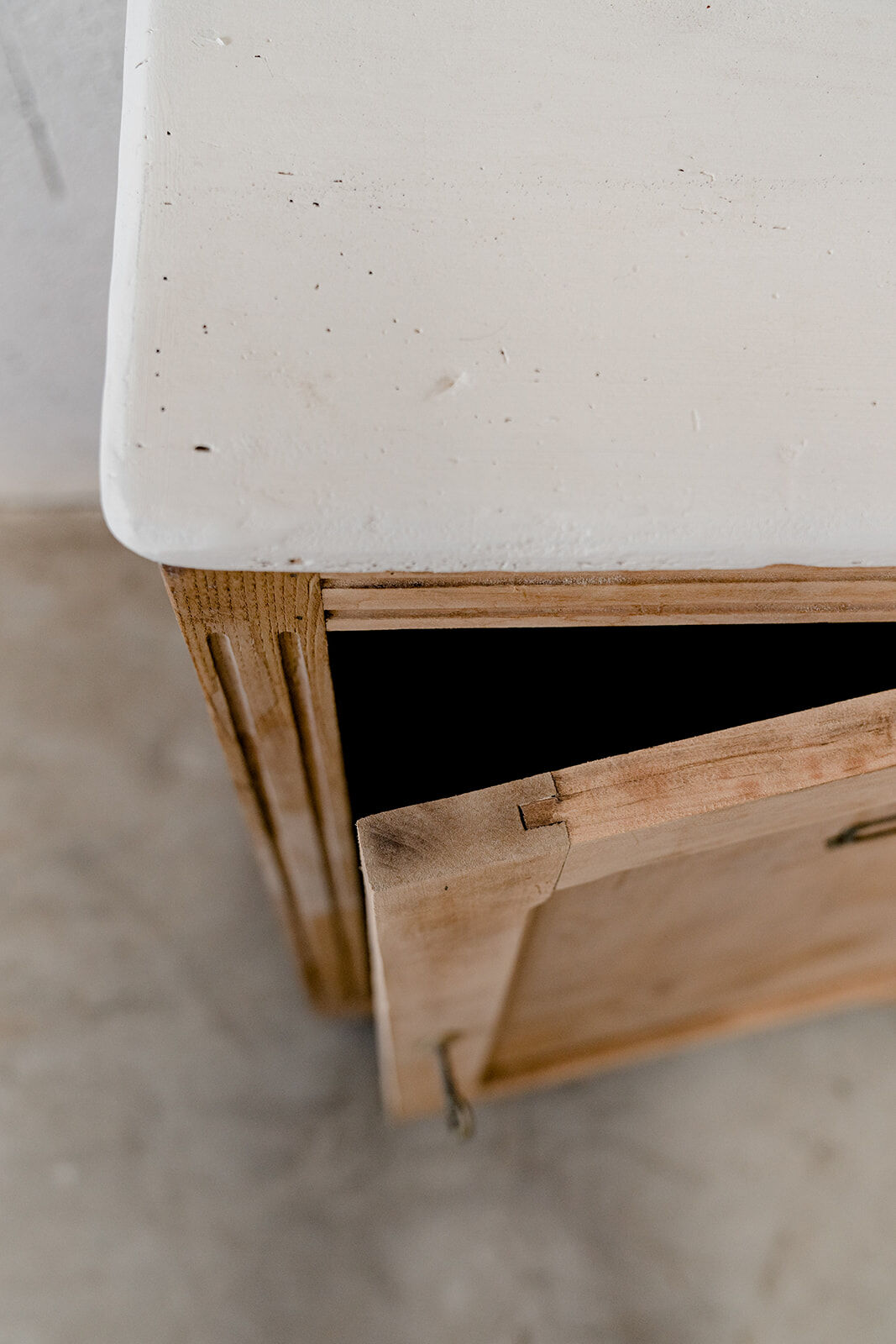 Rustic wooden furniture