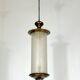 Mid-century Lumi Milano brass pendant light from 50s