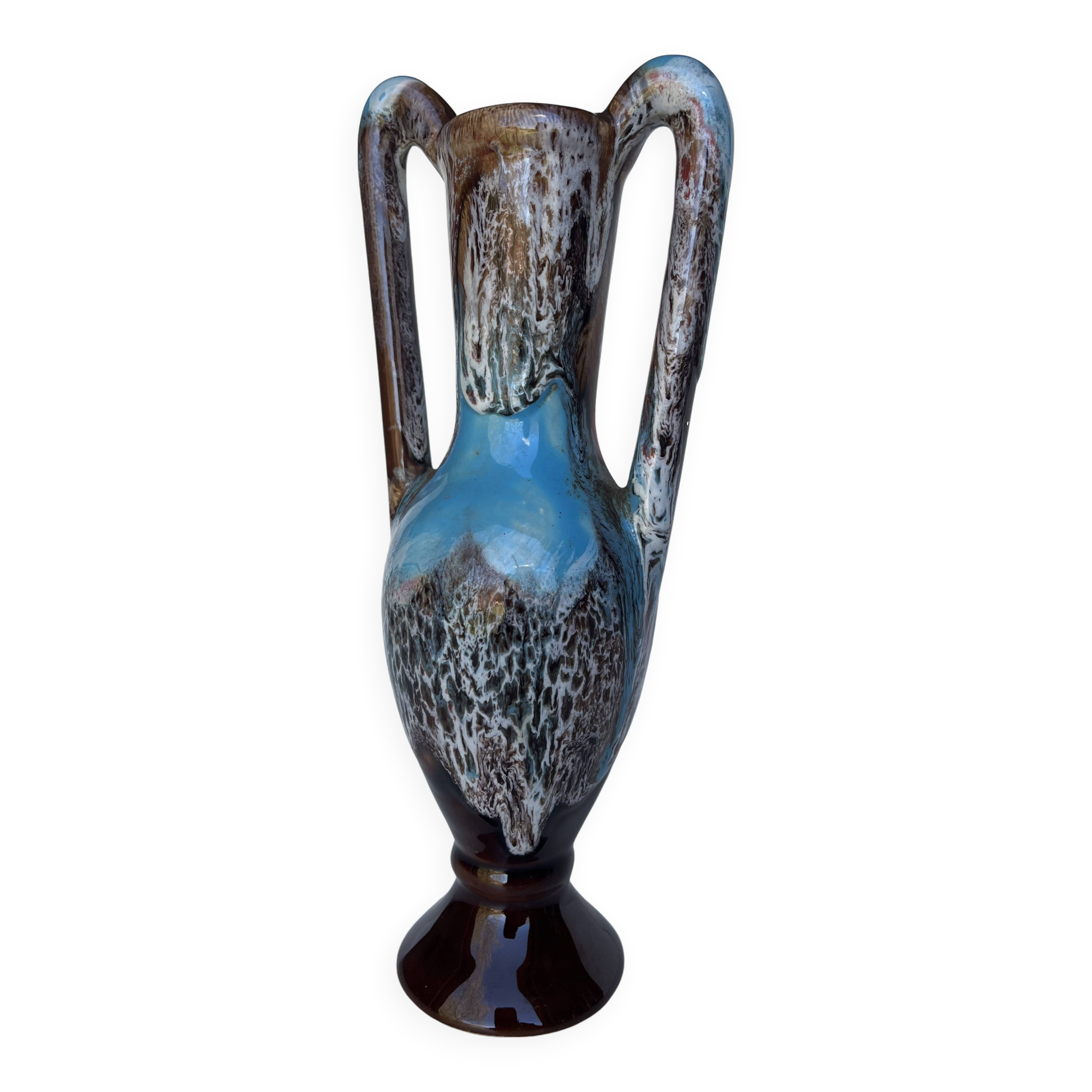 Amphora-type Fat Lava vase