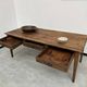 Old farmhouse table (50s) with 3 drawers