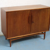Storage cabinet 2 doors 1960 SWISS TEAK
