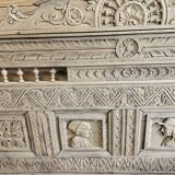 Banc coffre breton ancien
